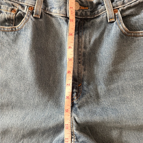Levi’s 550 - SZ 10 Misses - Classic Blue Denim Jeans - Picture 4 of 7